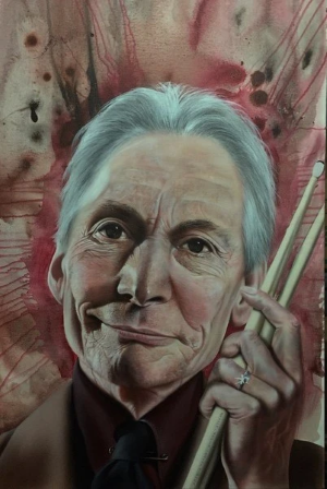 Stickman What's Puzzlin' You is the Nature of My Game - Charlie Watts (SN)